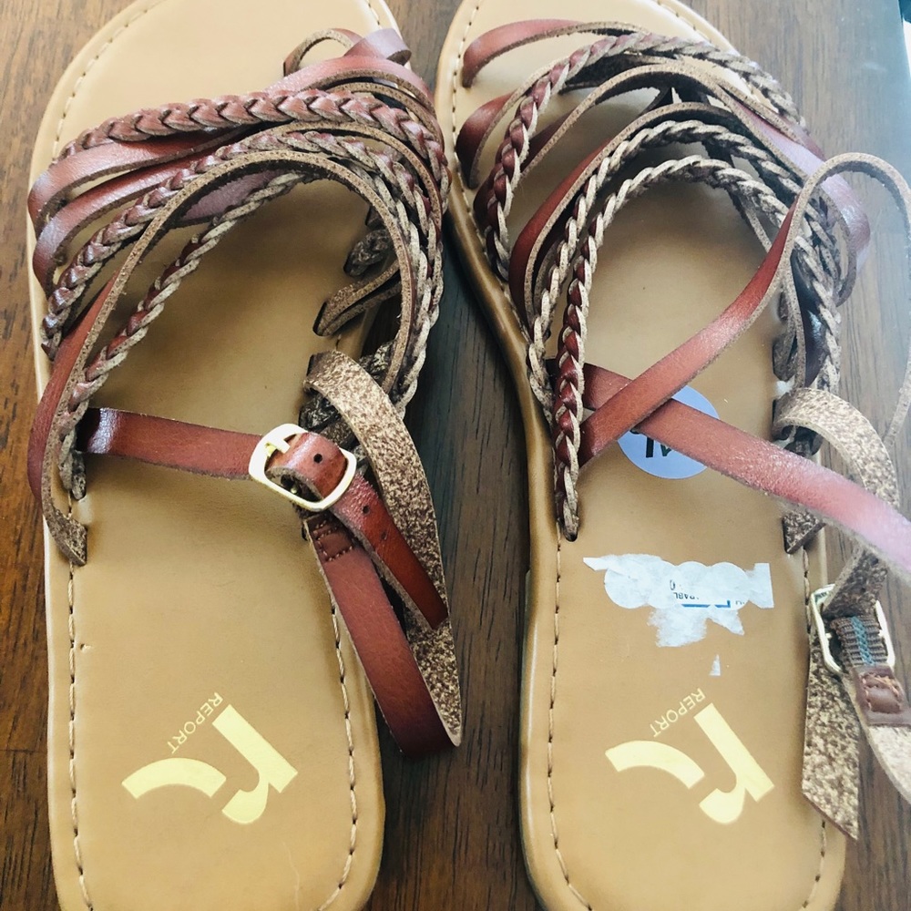 Never worn sandals